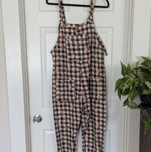 Lucy & Yak Maisy Print Dungarees